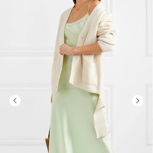 BORGO DE NOR + Edamame London ribbed wool cardigan